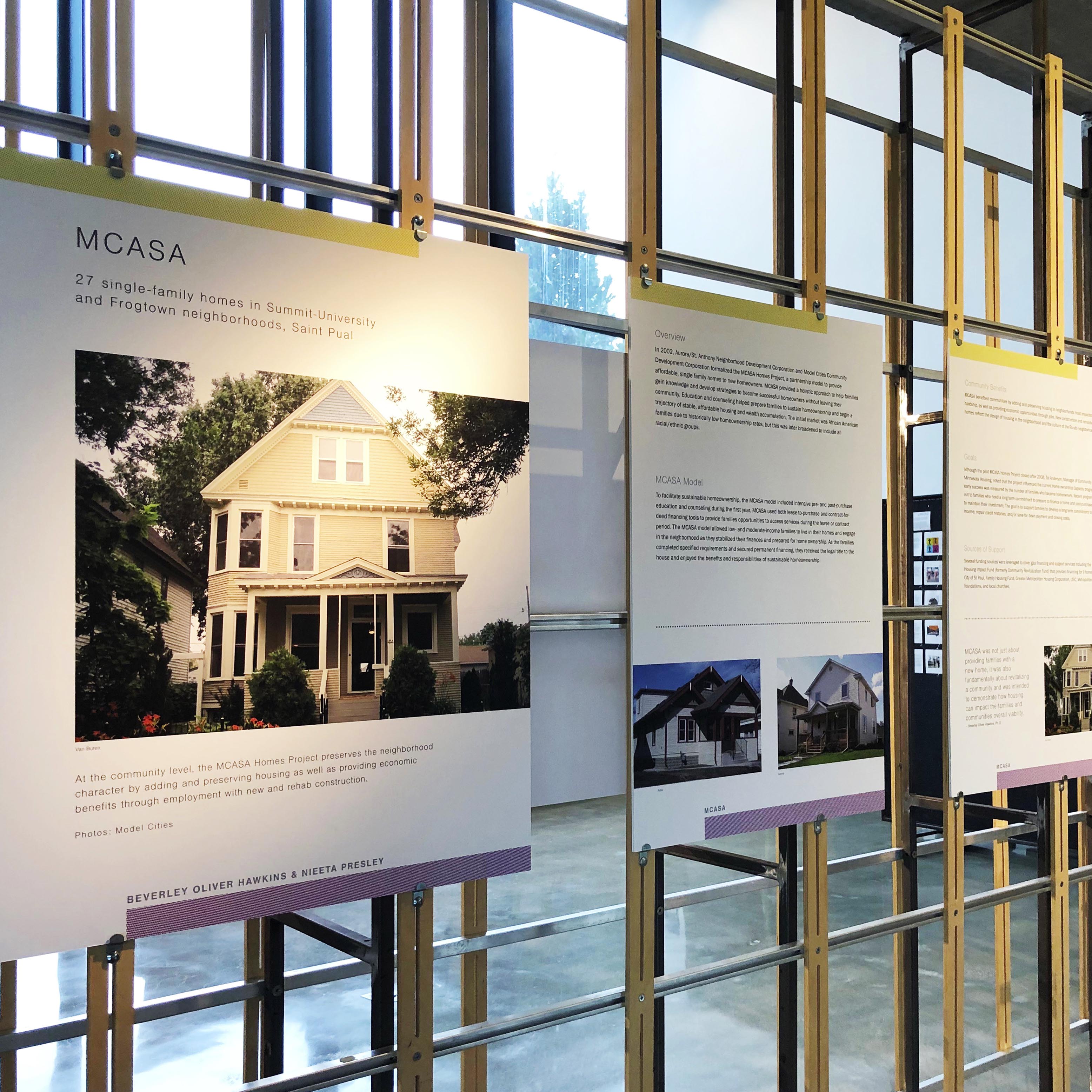 MCASA boards from Two Influential St. Paul Developers Exhibition