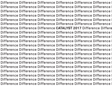 The word "Difference" written in repeating lines