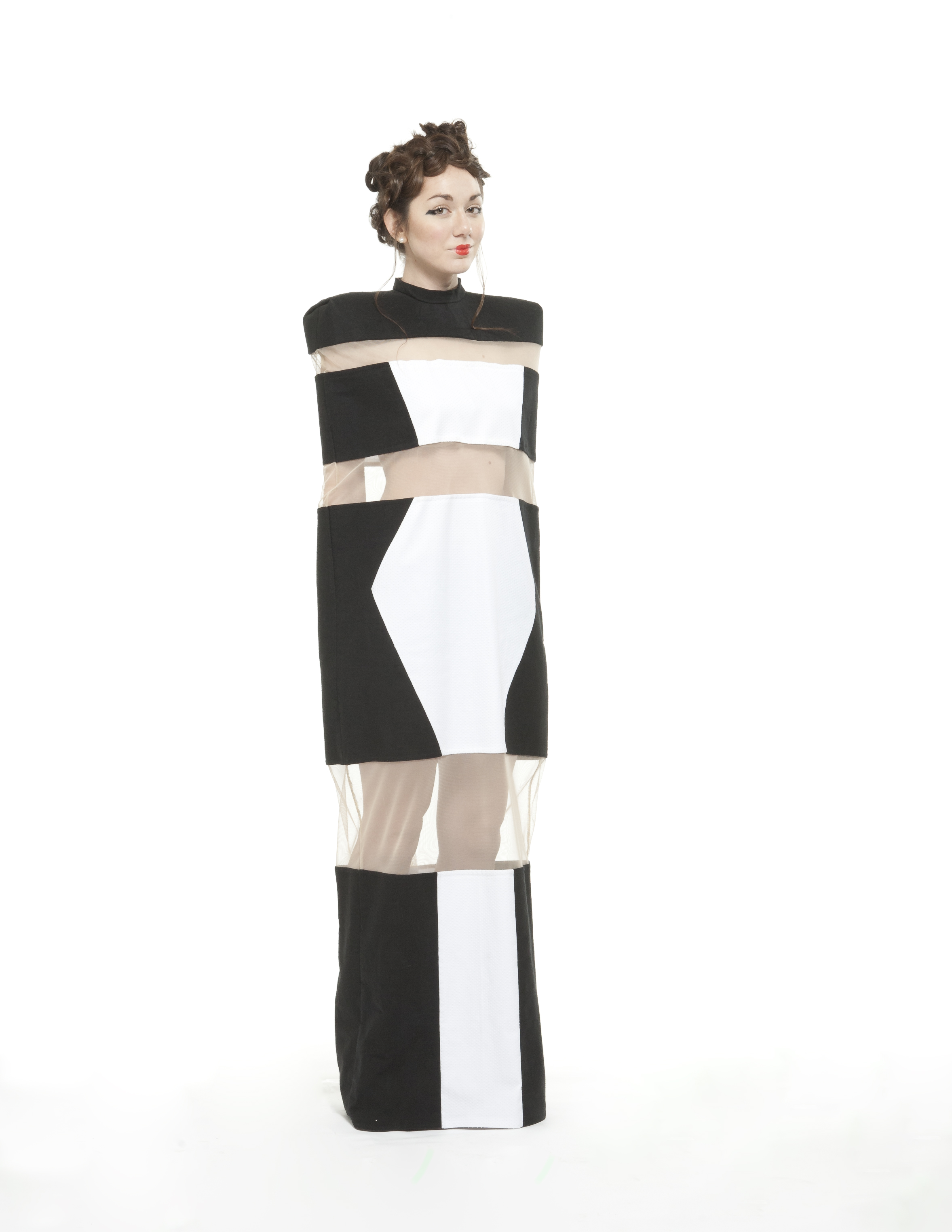 Crystal Compton Align Fashion Show dress