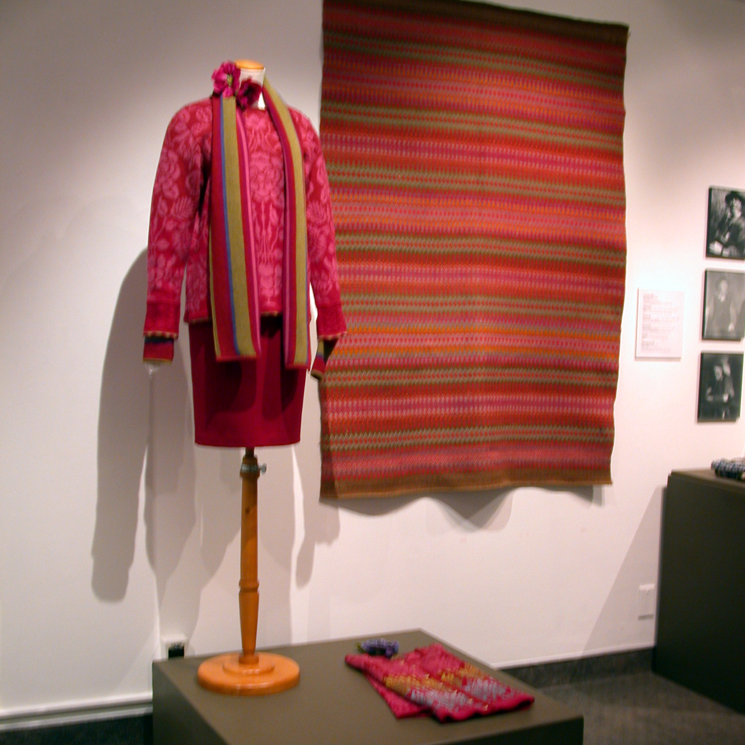 Art and Artifact: Sweaters by Solveig Hisdal on display