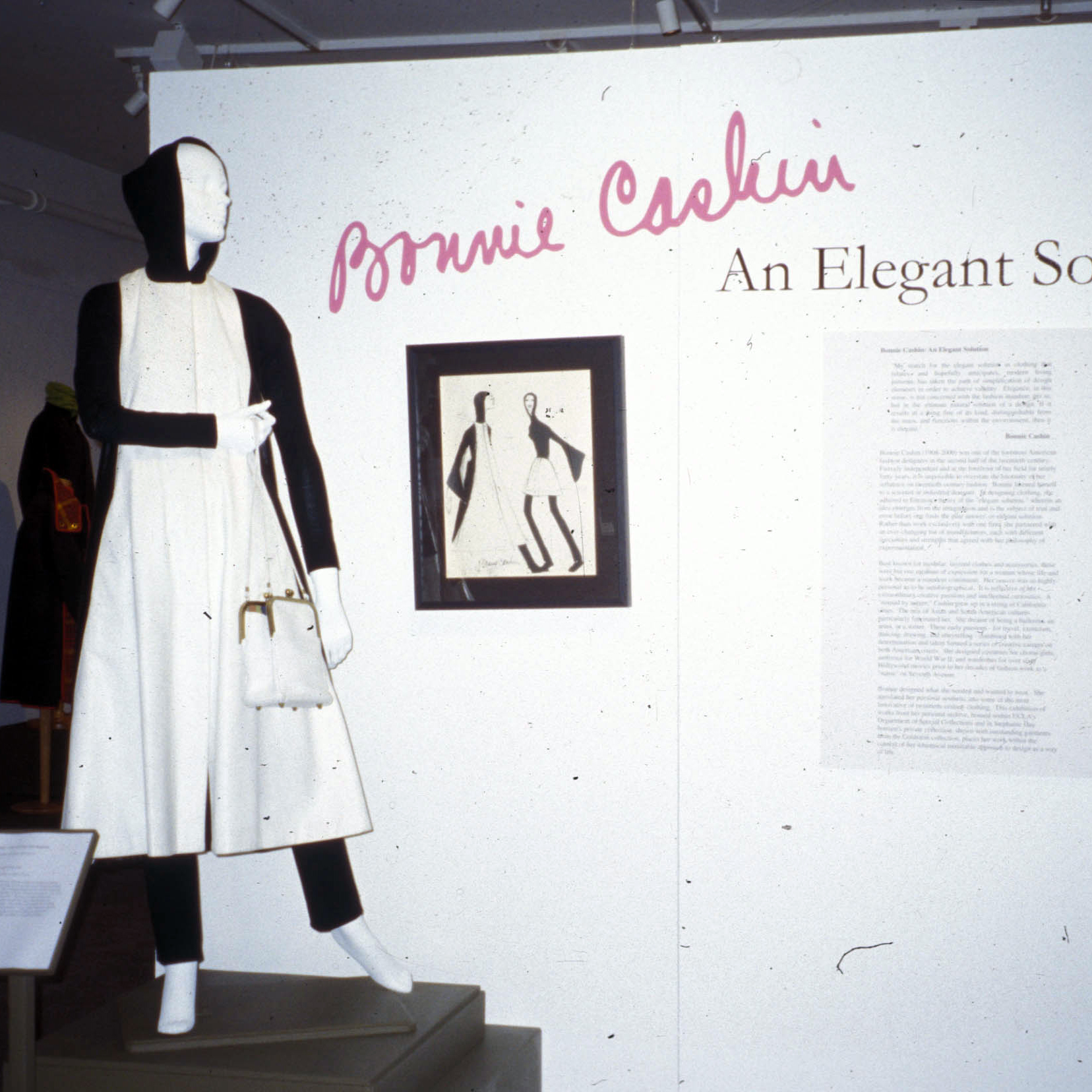Bonnie Cashin: An Elegant Solution objects on display