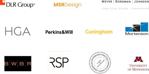 Logos of firms and companies that are part of MSRP
