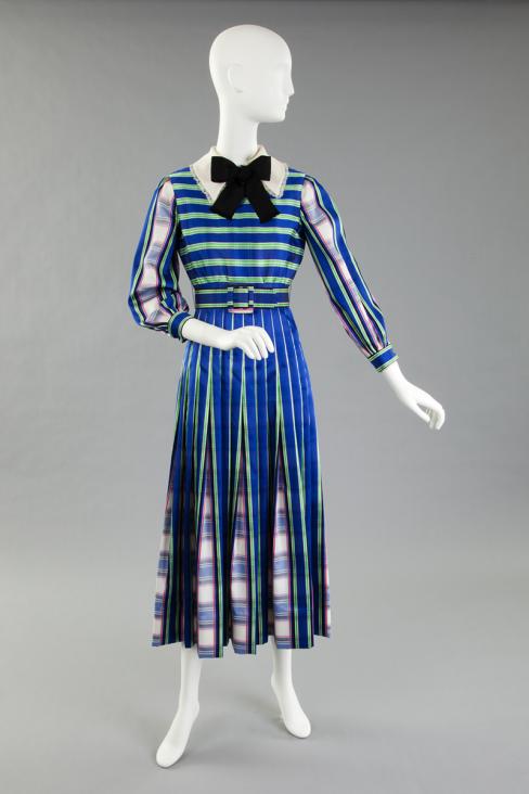 Plaid dress by Chester Weinberg, 1960-1965
